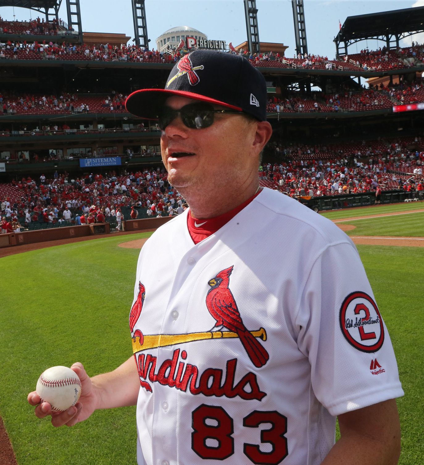 Cards and Red battle on a muggy Sunday at Busch